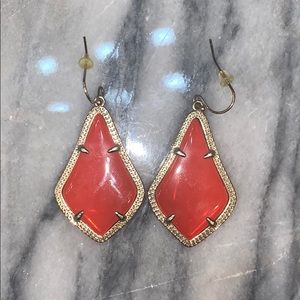 Kendra Scott red earrings!